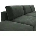 Диван раскладной Лига диванов 367x84x187 см шенилл цвет rimini 09 зеленый
