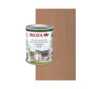 Масло защитное для наружных работ Biofa 2043М с антисептиком матовое цвет 4337 антик 125 мл
