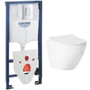 Комплект инсталляция с унитазом Grohe G70963427X цвет белый