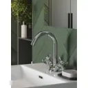 Смеситель для раковины Agger TL-1701100 двухвентильный цвет хром