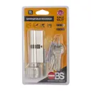 Цилиндровый механизм с вертушкой Kale Kilit 164 OBS SCE/120 (55+10+55) mm никель 5 кл.