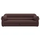 Диван раскладной Лига диванов 230x94x93 см замша цвет joly 09 бордовый