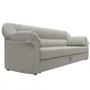 Диван раскладной Лига диванов 230x94x93 см рогожка цвет амур 02 бежевый