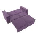 Диван раскладной Лига диванов 180x94x108 см вельвет цвет сиреневый