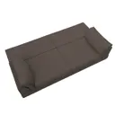 Диван раскладной Лига диванов 272x90x116 см рогожка цвет амур 05 коричневый