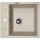 Мойка для кухни Zigmund & shtain PLATZ 465 Осенняя трава 50.5x46.5 см глубина чаши 21 см гранит цвет бежевый