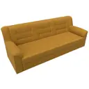 Диван раскладной Лига диванов 236x90x88 см велюр цвет brut 10 желтый