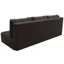 Диван раскладной Лига диванов 205x85x91 см эко-кожа цвет коричневый