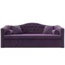 Диван раскладной Лига диванов 210x102x86 см вельвет цвет сиреневый