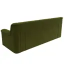 Диван раскладной Лига диванов 236x90x88 см вельвет цвет зеленый