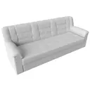 Диван раскладной Лига диванов 236x90x88 см эко-кожа цвет белый