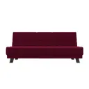 Диван раскладной Лига диванов 188x92x85 см вельвет цвет бордовый