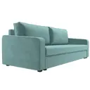 Диван раскладной Лига диванов 213x90x80 см велюр цвет бирюзовый