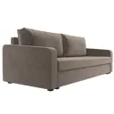 Диван раскладной Лига диванов 213x90x80 см велюр цвет коричневый