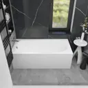 Ванна акриловая Helmken Tressa 171E91277T 170x75 комплект 5 в 1 цвет белый/серый