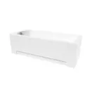 Ванна акриловая Helmken Vespera 556482SM00 180x80 комплект 4 в 1 цвет белый/серый/черный