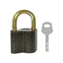 Замок навесной Ajax PD-4050 (PD-40-50) 3 fin key /коробка