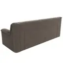 Диван раскладной Лига диванов 236x90x88 см велюр цвет коричневый