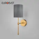 Настенный светильник Eurosvet Notturno A065664 цвет серый/латунь
