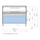 Тумба под раковину напольная Style line ЛС-00002349 99.9см цвет графит
