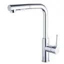 Смеситель для кухни Maxonor pure life PL4287 поворотный излив 30.6 см цвет хром, хромированный