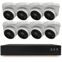 Комплект видеонаблюдения IP PS-link KIT-A508IPV-POE 5 Мп 8 камер для помещения с POE питанием и микрофоном 4417