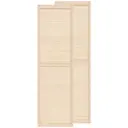 Дверь жалюзийная деревянная Timber&Style 2160х594х20мм сосна Экстра 2шт