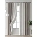 Комплект штор Comfy way Форнерс - 96 - 260 см CW709096260-260 на шторной ленте 260x150 см цвет бежевый