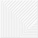 Комплект панелей ПВХ Центурион Люкке серый 482x482x2мм 1.61м² 8шт