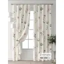 Комплект штор At home Базовая коллекция AT521552-230 на шторной ленте 230x150 см цвет бежевый