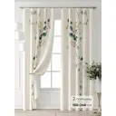 Комплект штор At home Базовая коллекция AT521878-240 на шторной ленте 240x150 см цвет бежевый