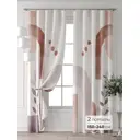 Комплект штор At home Базовая коллекция AT521426-240 на шторной ленте 240x150 см цвет бежевый