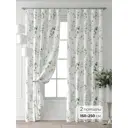 Комплект штор At home Базовая коллекция AT521550-250 на шторной ленте 250x150 см цвет белый