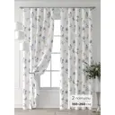 Комплект штор At home Базовая коллекция AT521564-260 на шторной ленте 260x150 см цвет белый