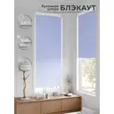 Рулонная штора блэкаут At Home Рилварт AT783324068 68x170 см, цвет синий