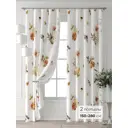 Комплект штор At home Базовая коллекция AT521551-280 на шторной ленте 280x150 см цвет бежевый