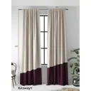 Комплект штор на ленте At Home Оланд 150x270 см блэкаут цвет бежевый AA213049