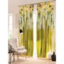 Комплект штор на ленте At Home Вевея 150x260 см блэкаут цвет желтый AA900662