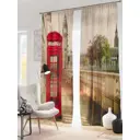 Комплект штор на ленте At Home Аллея 150x260 см блэкаут цвет коричневый/черный/зеленый AA900735