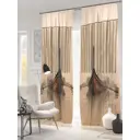 Комплект штор на ленте At Home Готтем 150x260 см блэкаут цвет коричневый/черный AA900825