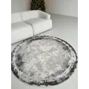 Ковер Laxmi Rimma Lux Gray круг Ø240 см полипропилен