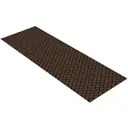 Коврик грязезащитный Твой коврик Диамант 60x200 см коричневый 02 S