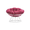 Кресло садовое M-group 12010108 Папасан 98x58x79 см белый