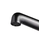 Смеситель для кухни Maxonor pure life PL4094-9 поворотный излив 28.7 см цвет графит
