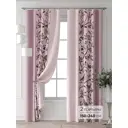 Комплект штор At home Базовая коллекция AT709086-240 на шторной ленте 240x150 см цвет розовый