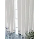 Комплект штор At home Базовая коллекция AT709082-230 на шторной ленте 230x150 см цвет белый