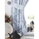 Комплект штор At home Базовая коллекция AT925620 на шторной ленте 180x150 см цвет синий