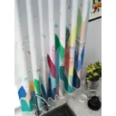 Комплект штор At home Базовая коллекция AT925602 на шторной ленте 180x150 см цвет синий