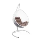 Кресло подвесное M-group 11830105 Капля home 1-х местные, до 120 кг белый