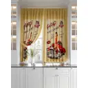 Комплект штор At home Базовая коллекция AT920725 на шторной ленте 180x150 см цвет бежевый